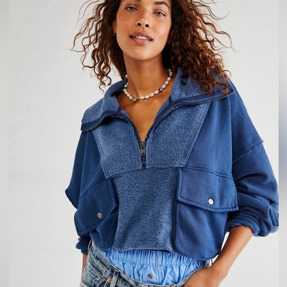 Free People Sweaters - We the free cool rider sweatshirt